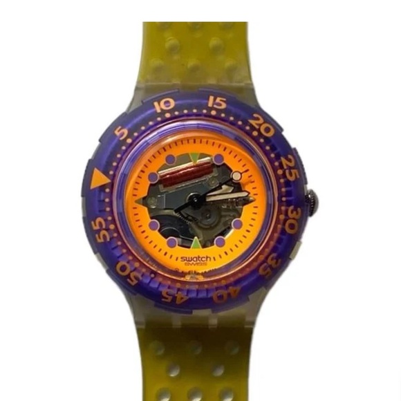 Swatch Hypoocampus Scuba Transparent Watch